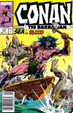 Variant Cover for Conan the Barbarian #218