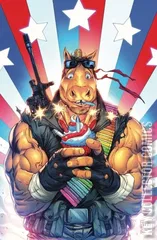 Variant Cover for Warcorns: Combat Unicorns For Hire #1
