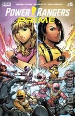 Variant Cover for Power Rangers: Prime #5
