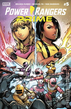 Variant Cover for Power Rangers: Prime #5