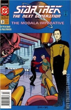 Variant Cover for Star Trek: The Next Generation - The Modala Imperative #3