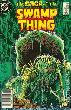 Variant Cover for Saga of the Swamp Thing #28