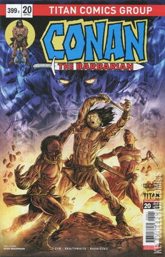 Variant Cover for Conan the Barbarian #20