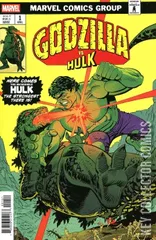 Variant Cover for Godzilla vs The Incredible Hulk #1