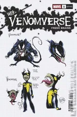 Variant Cover for Web of Venomverse: Fresh Brains #1