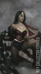 Variant Cover for Alexandria Ocasio-Cortez and the  Freshman Force: Who Dis #1
