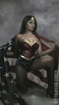 Variant Cover for Alexandria Ocasio-Cortez and the  Freshman Force: Who Dis #1