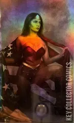 Variant Cover for Alexandria Ocasio-Cortez and the  Freshman Force: Who Dis #1