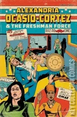 Variant Cover for Alexandria Ocasio-Cortez and the  Freshman Force: Who Dis #1