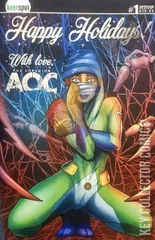 Variant Cover for Alexandria Ocasio-Cortez and the  Freshman Force: Who Dis #1