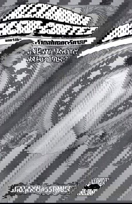 Variant Cover for Alexandria Ocasio-Cortez and the  Freshman Force: Who Dis #1