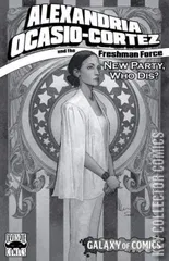 Variant Cover for Alexandria Ocasio-Cortez and the  Freshman Force: Who Dis #1