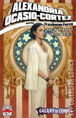 Variant Cover for Alexandria Ocasio-Cortez and the  Freshman Force: Who Dis #1