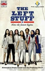Variant Cover for Alexandria Ocasio-Cortez and the  Freshman Force: Who Dis #1