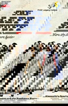 Variant Cover for Alexandria Ocasio-Cortez and the  Freshman Force: Who Dis #1