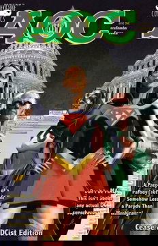 Variant Cover for Alexandria Ocasio-Cortez and the  Freshman Force: Who Dis #1