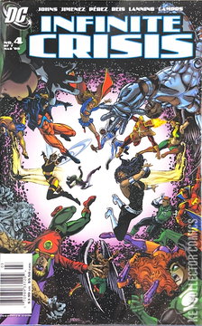 Variant Cover for Infinite Crisis #4
