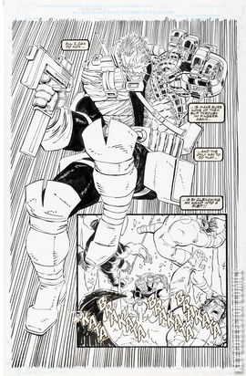 Cable: Blood & Metal #1 variant cover