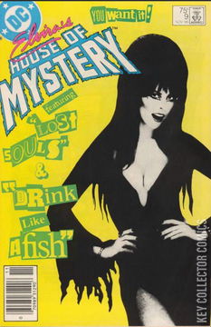 Variant Cover for Elvira's House of Mystery #9