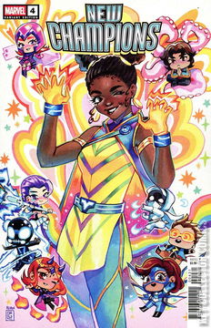 Variant Cover for New Champions #4