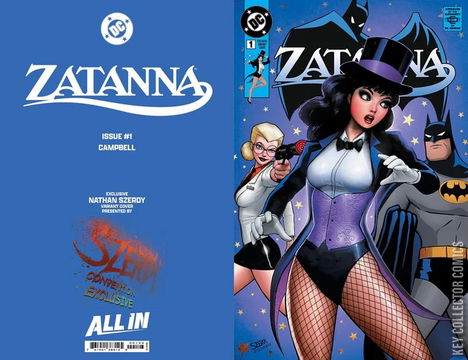 Variant Cover for Zatanna #1