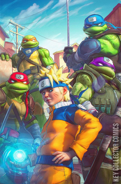 Variant Cover for Teenage Mutant Ninja Turtles / Naruto #4