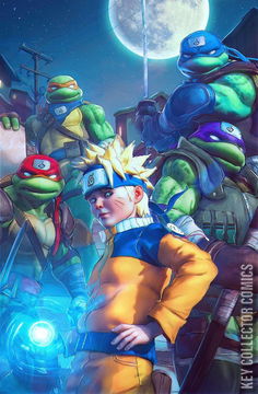 Variant Cover for Teenage Mutant Ninja Turtles / Naruto #4
