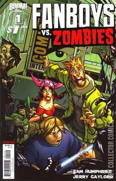 Variant Cover for Fanboys vs. Zombies #1