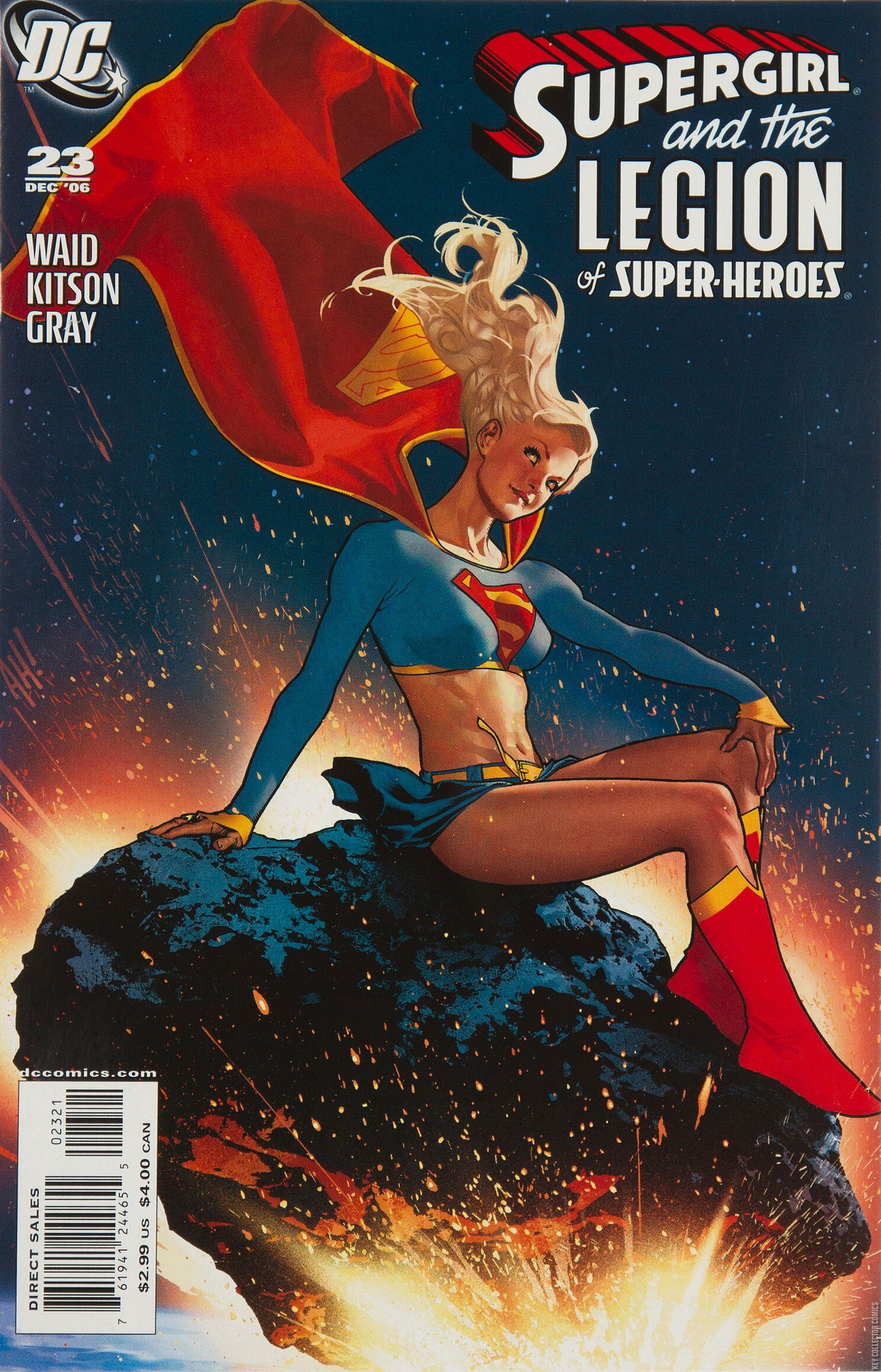 Cover art for Supergirl and the Legion of Super-Heroes #23 