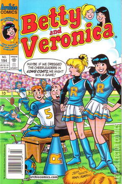 Variant Cover for Betty and Veronica #194