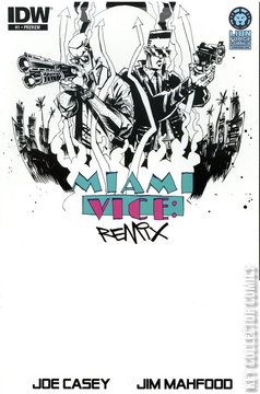 Variant Cover for Miami Vice: Remix #1