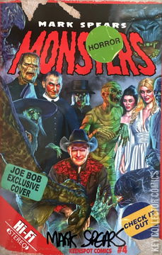 Variant Cover for Mark Spears: Monsters #4