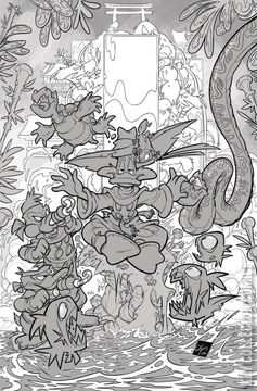 Variant Cover for Darkwing Duck #3