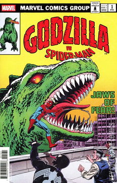 Variant Cover for Godzilla vs Spider-Man #1