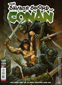 Variant Cover for Savage Sword of Conan, The #8