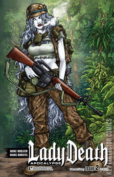 Variant Cover for Lady Death: Apocalypse #2