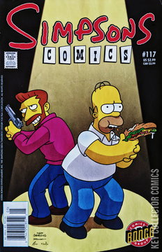 Variant Cover for Simpsons Comics #117