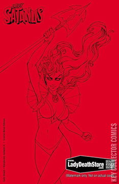 Variant Cover for Lady Death: Blasphemy Anthem #1