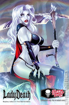Variant Cover for Lady Death: Blasphemy Anthem #1