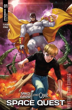 Variant Cover for Space Ghost / Jonny Quest: Spacequest #1