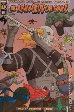 Variant Cover for Teenage Mutant Ninja Turtles: The Armageddon Game #1