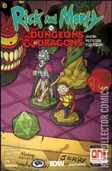 Variant Cover for Rick and Morty vs. Dungeons & Dragons #1
