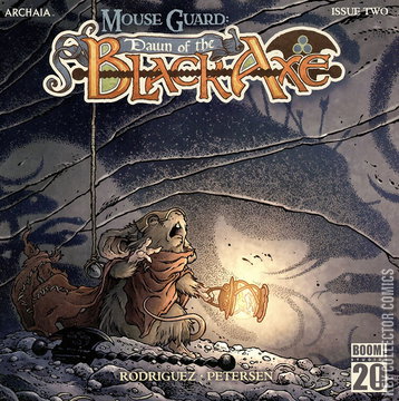 Variant Cover for Mouse Guard: Dawn of the Black Axe #2
