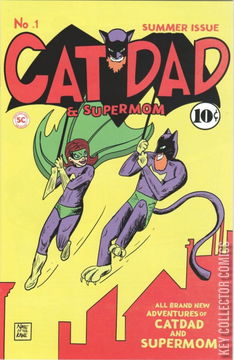 Variant Cover for Catdad & Supermom: What Makes A Superhero #1