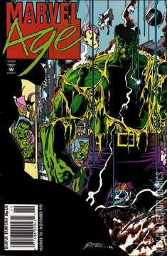 Variant Cover for Marvel Age #118