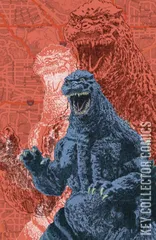 Variant Cover for Godzilla vs America: Los Angeles
