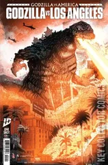 Variant Cover for Godzilla vs America: Los Angeles