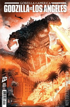 Variant Cover for Godzilla vs America: Los Angeles