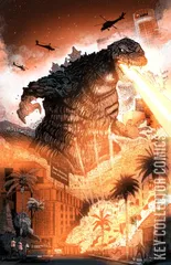 Variant Cover for Godzilla vs America: Los Angeles