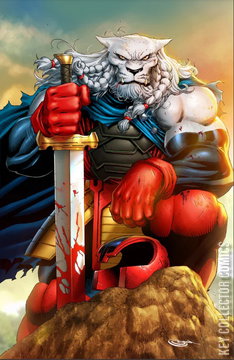 Variant Cover for Invincible Universe: Battle Beast #1